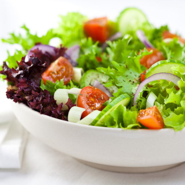 Vegetarian Burger with Beans and Salad - Image 5